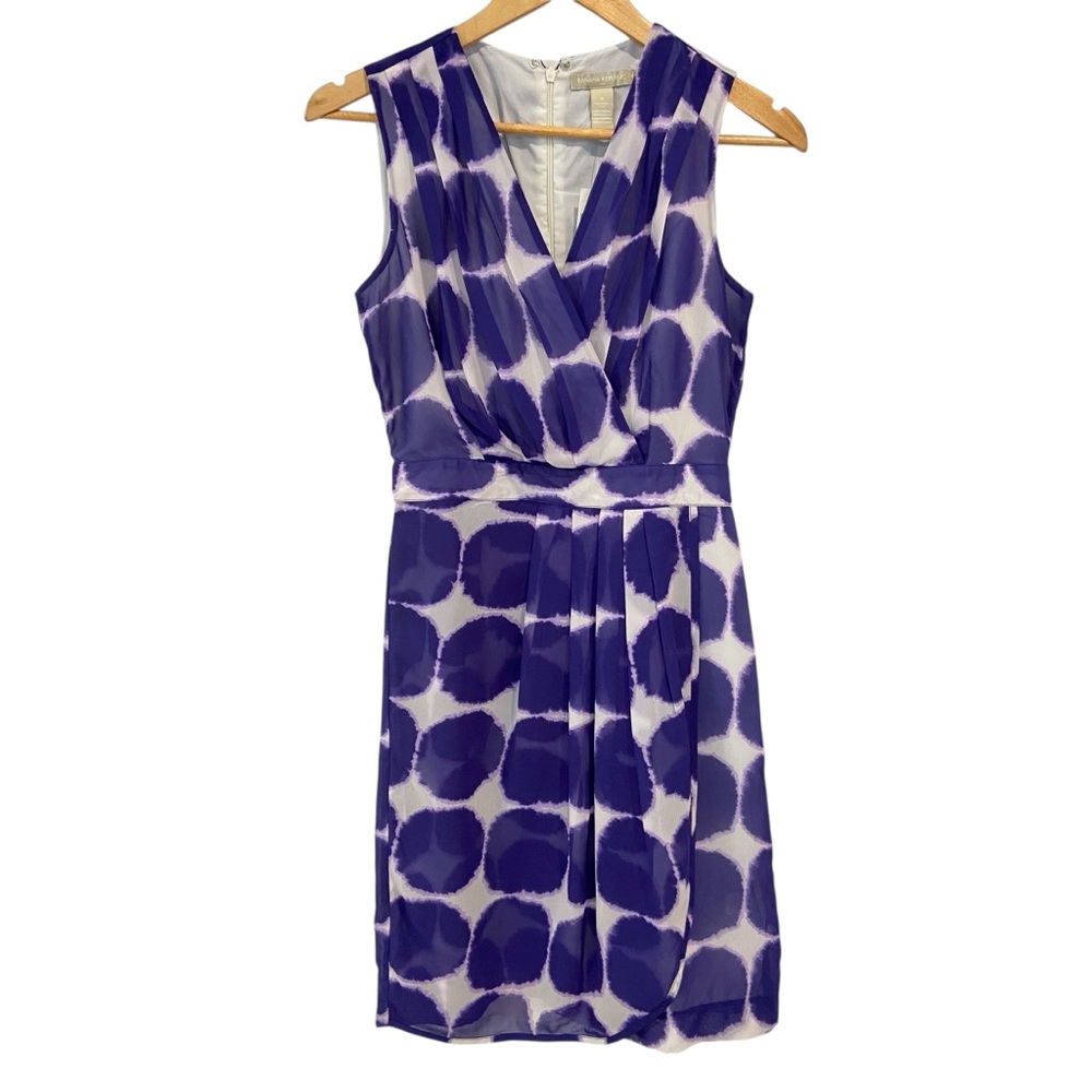 Banana Republic NWT sheath dress flowy lightweight wrap V neckline sleeveless 0 - Picture 4 of 13